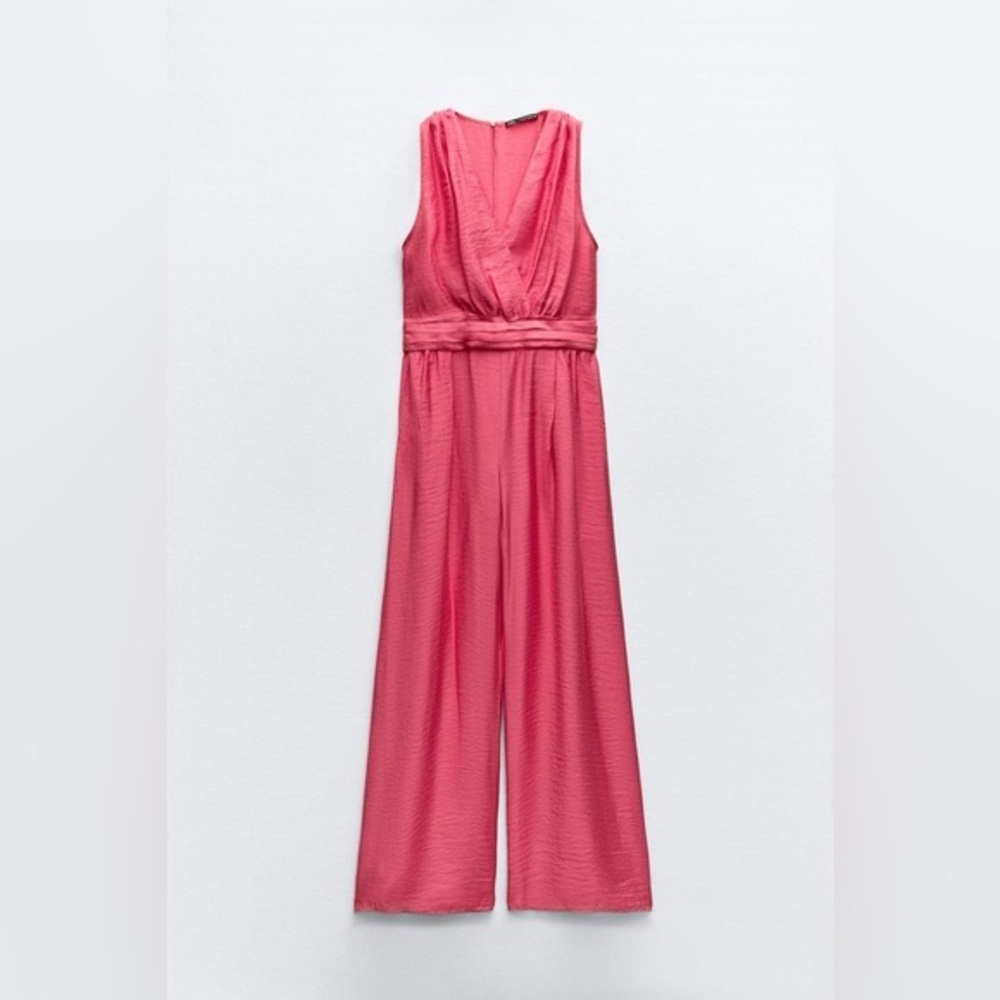 Zara‎ Vibrant Sleeveless Jumpsuit